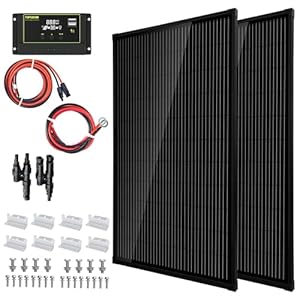 Topsolar Solarmodul-Kit 340W 12V Monokristallin