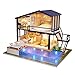Produktbild Puppenhaus Bausatz Diy Puppenhaus Miniatur Haus Holz Selber Bauen Haus Zum Basteln Zubehör Lernspielzeug Spielzeug Kinder Manuelle Montage Home Decoration Urlaub Geburtstagsgeschenk Zeit Wohnung