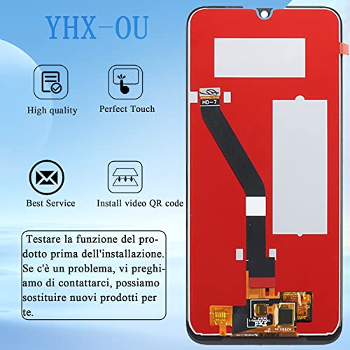 YHX-OU 6.09 LCD Display per Huawei Y6 2019 Y6