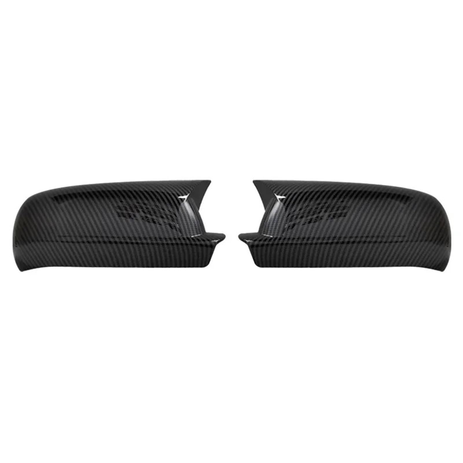 Side Wing Mirror Cap for VW for GTI R32 MK4 1998 1999 2000-2003 Car Rearview Side Mirror Cover Sticker Wing Cap Exterior Door Case Trim Carbon Auto(Carbon Fiber Pattern)