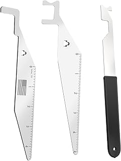 Lockpicking-Set, Edelstahl-Notfall-Türöffner-Werkzeug, multifunktionales, tragbares Schlosswerkzeug für Feuerwehrleute, Polizei und Rettungskräfte, Lockpick-Autotür-Entriegelungsset