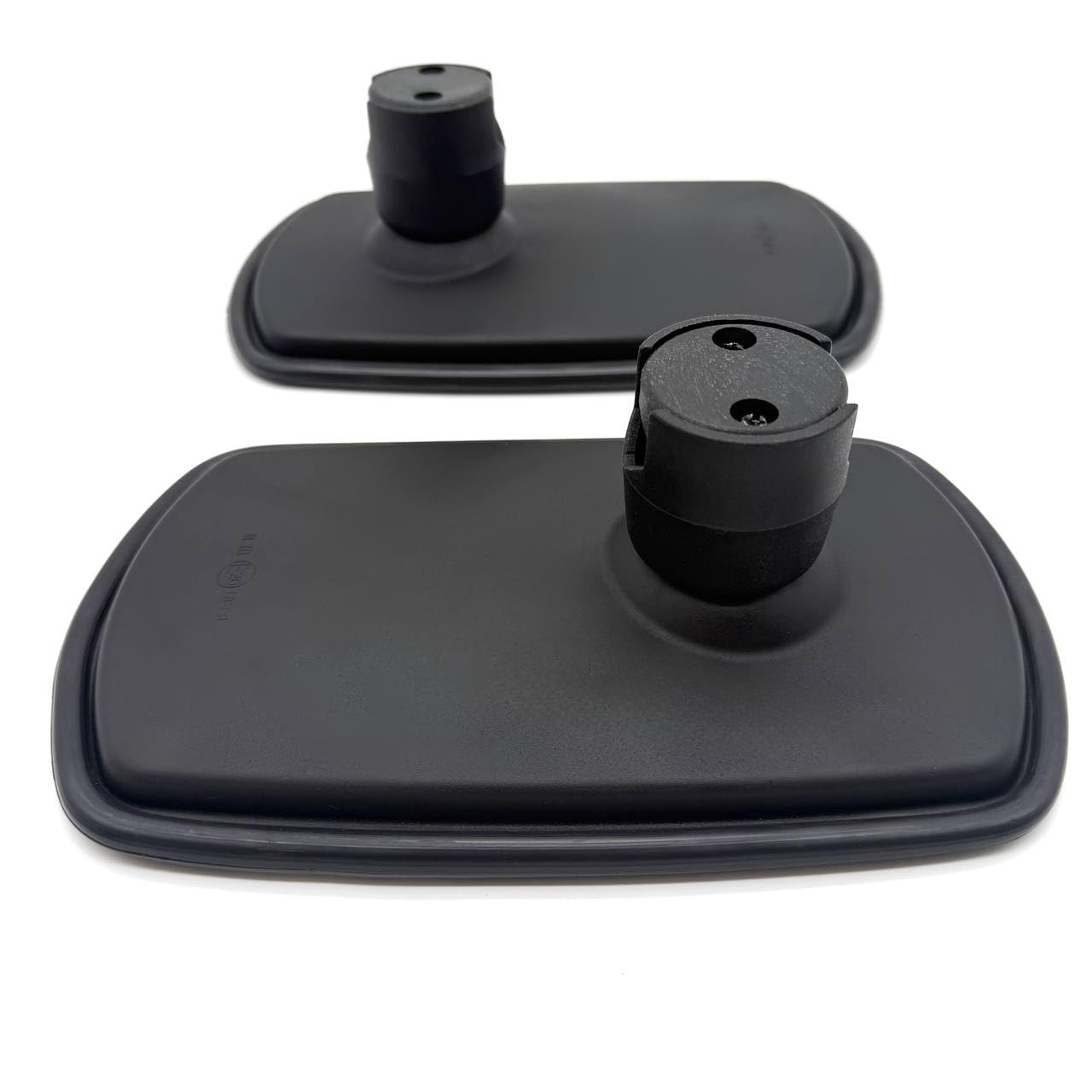 Juego de 2 soportes para espejo retrovisor exterior (260 x 160 mm, diámetro 14-23)