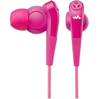 Sony Earphones MDR-NWNC33: Noise Canceling Function Equipped Walkman Dedicated Canal Type Vivid Pink MDR-NWNC33 P