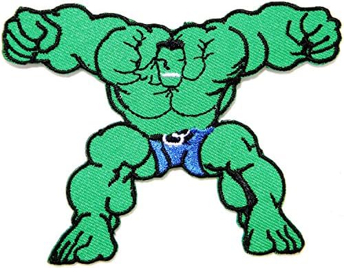 Marvel Comics the Incredible Hulk Embroidered Iron on Movie Patches