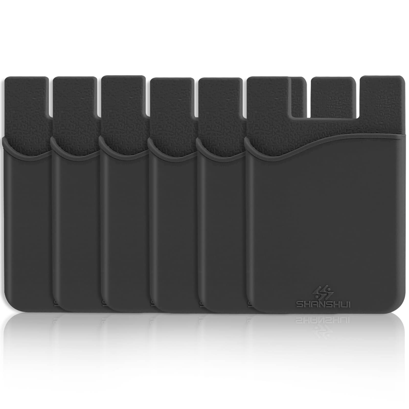 SHANSHUI adhesive card holder 6-pack | Mubboo