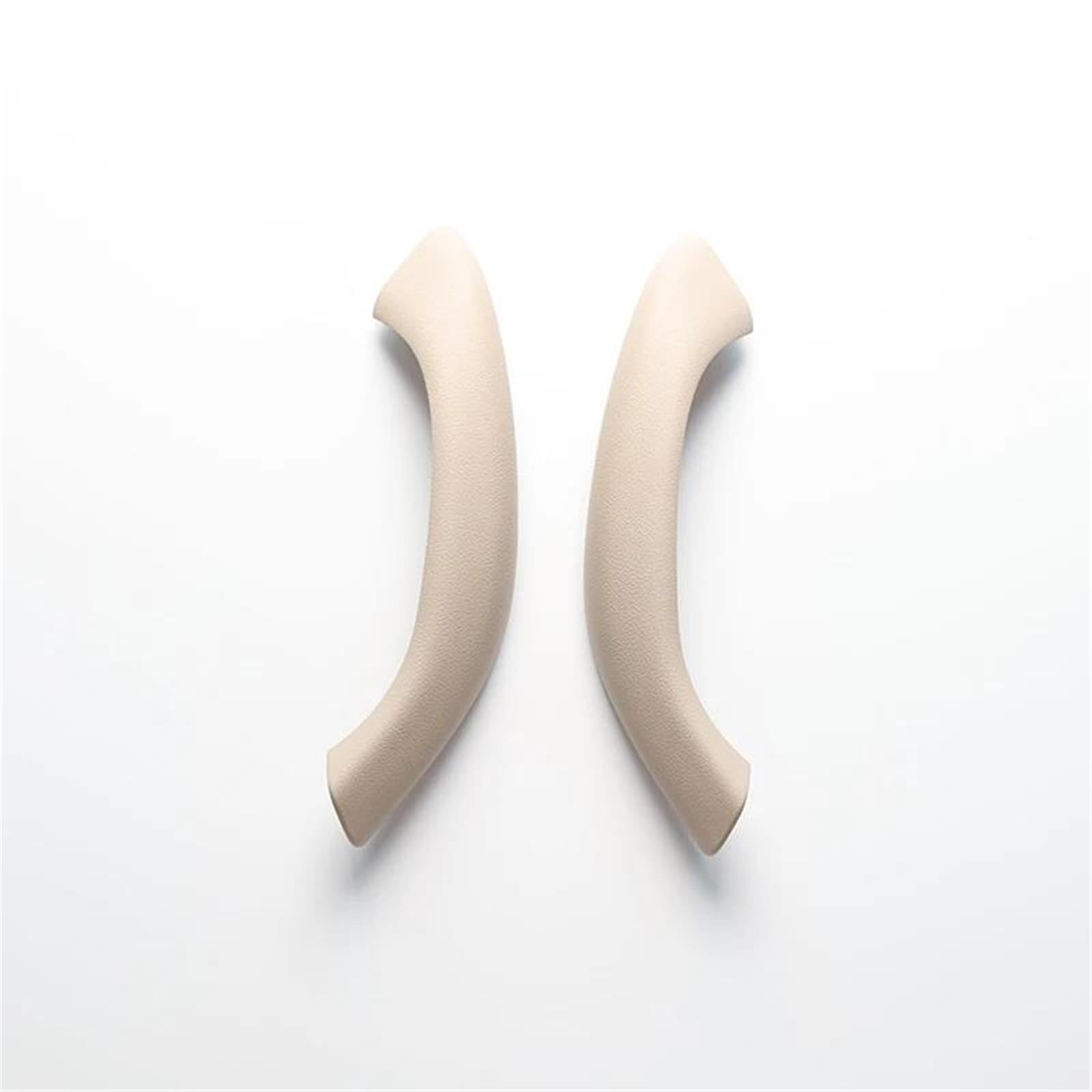 LVXVMOZEOK Interior Door Handle Armrest for X1 for X2 for F48 for F49 for F39 Interior Door Handle Cover Panel Trims Inner Armrest Pull Car Accessories(2pcs-Oyster White)