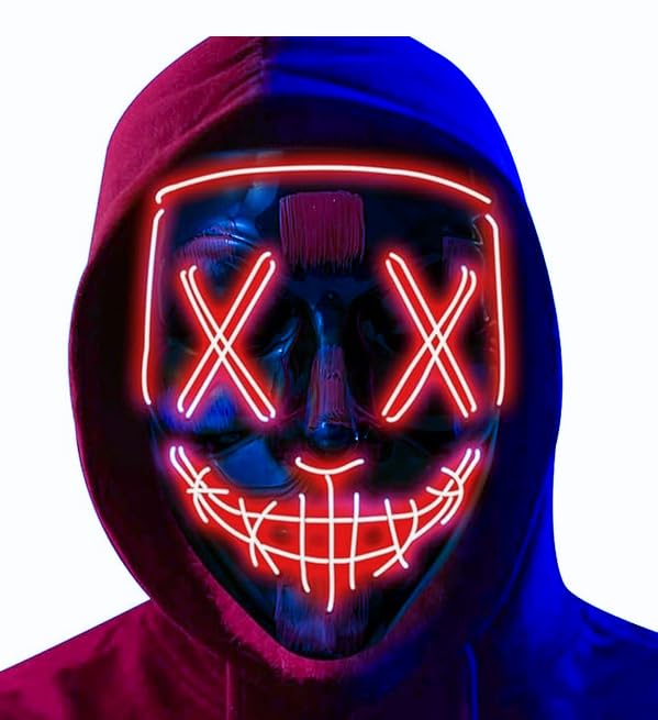 YOUBST Máscara de Halloween, Máscara la Purga...