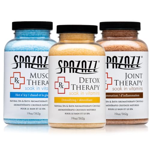 Spazazz Muscle Detox Crystals Set
