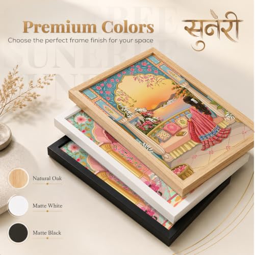 Image of Suneree Traditional Indian Wall Art - Set of 2 (ART 12, 10x13 INCHES)