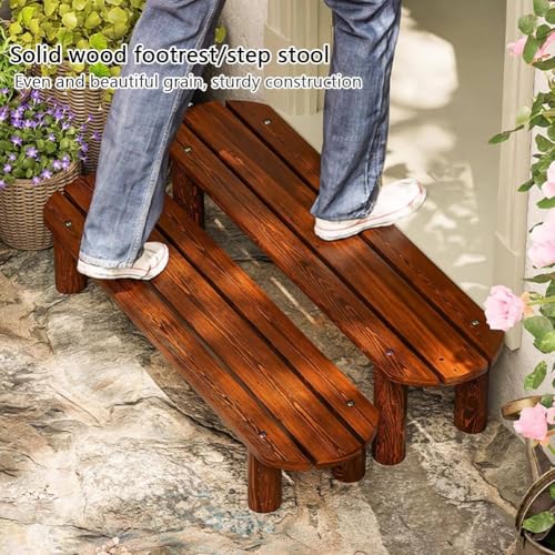 Taburete plegable portátil resistente WooPlatform para hogar y terraza exterior 5