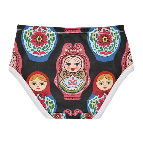 Russian Nesting Dolls Colorful Toddler Girls's Underwear 2T 202c13712