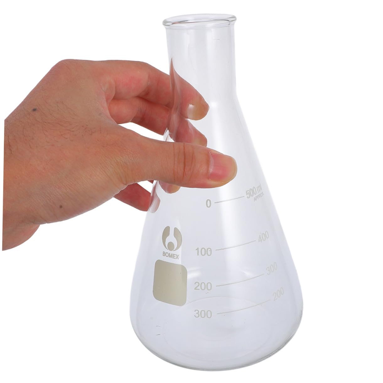 4pcs High Borosilicate Chemistry Glassware Reveal Flask for School Experiments