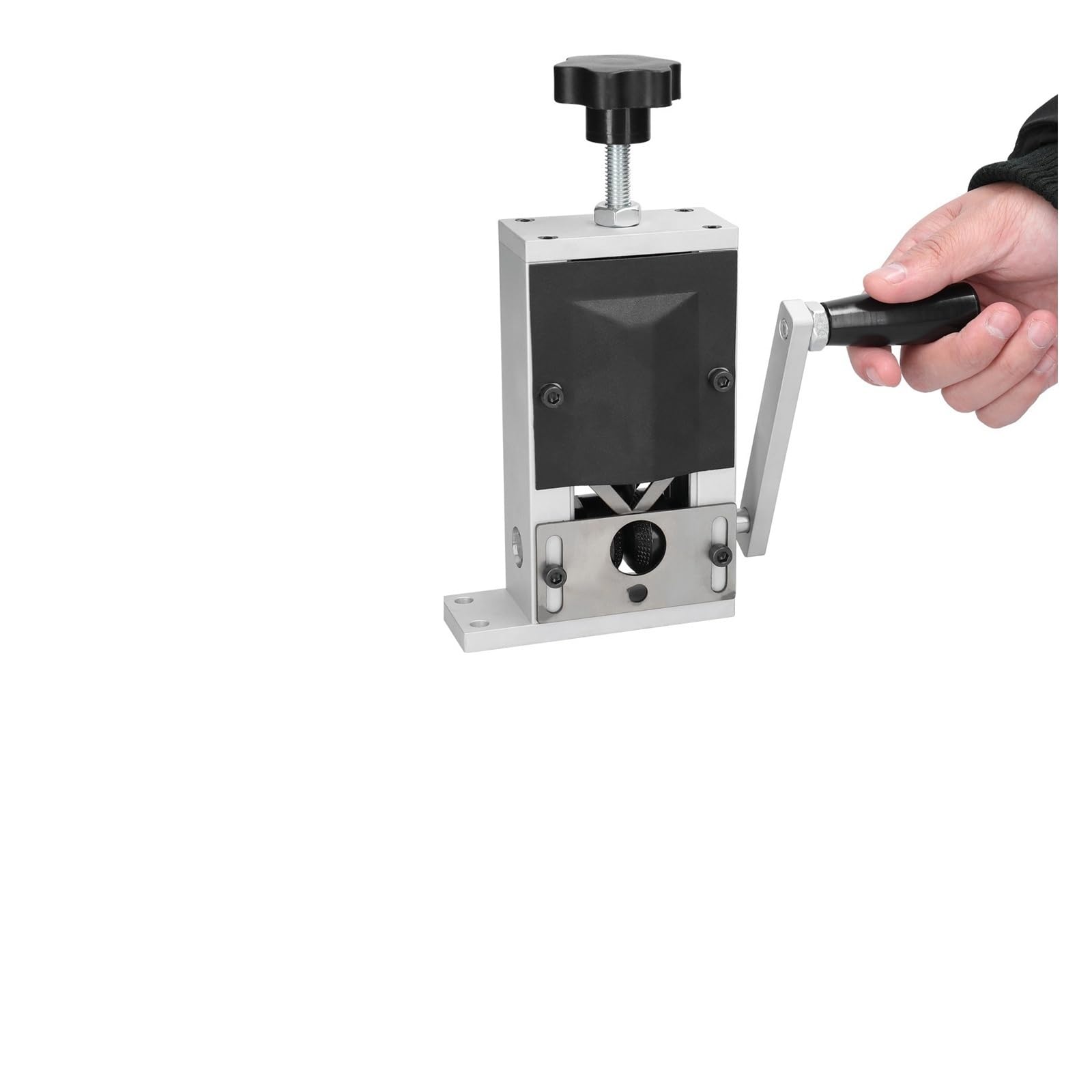 Wire Stripper, Wire Stripping Machine Aluminum Alloy Frame Manual Hand Crank Copper Stripper
