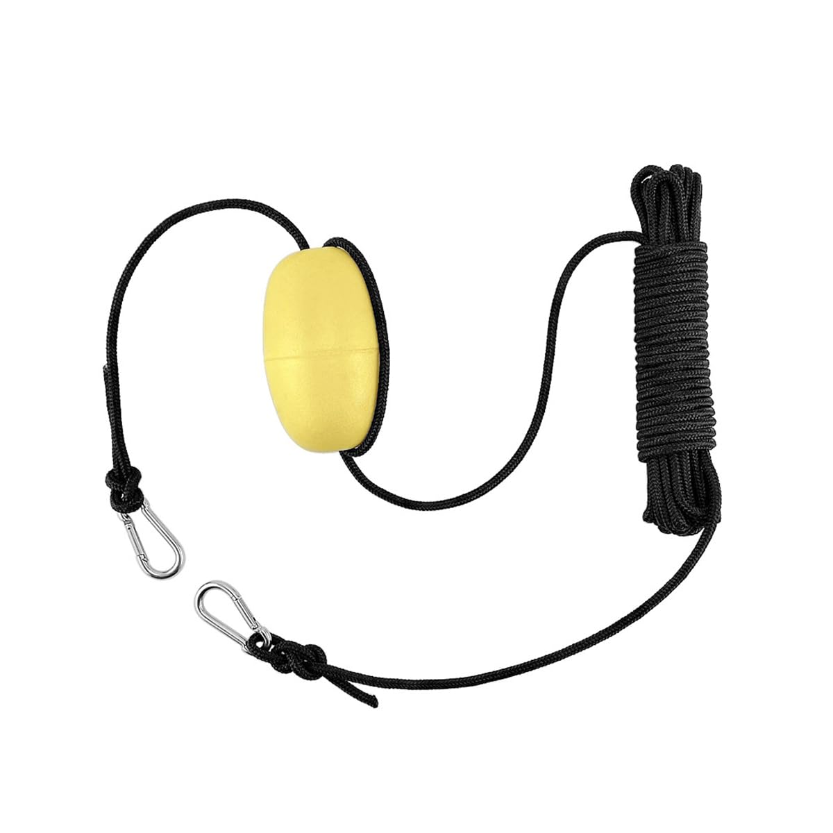 18-Zoll-Bootsanker-Schwimmset, PVC-Traktionsanker-Driftsocke, 18-Zoll-Driftanker-Schleppseil-Wurfleine für Boot-Drift-Bremsschwimmer-Set
