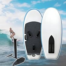 Portable Inflatable Foil Board with Pump and Storage Bag - Unpowered Hydrofoil Surfboard, 160x70cm, Hydrofoil Board Kit for Surfing and Water Play