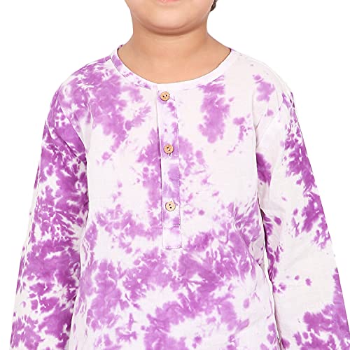 Image of Cotton Night Suit for Boys & Girls | Kids Pajama Set | Baby Girls Top-Pant Set | Kids Dress