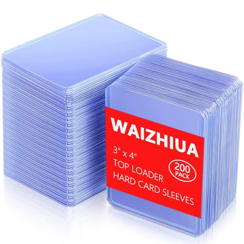 Pochettes transparentes cartes de sport MTG hockey lot de 200 de 76x101mm