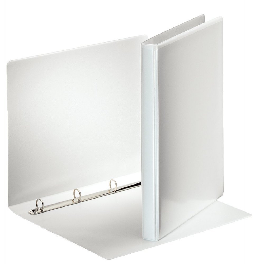 Esselte Presentation Ring Binder Polypropylene 4 O-Ring 15mm A4 White Ref 49700 [Pack of 10]