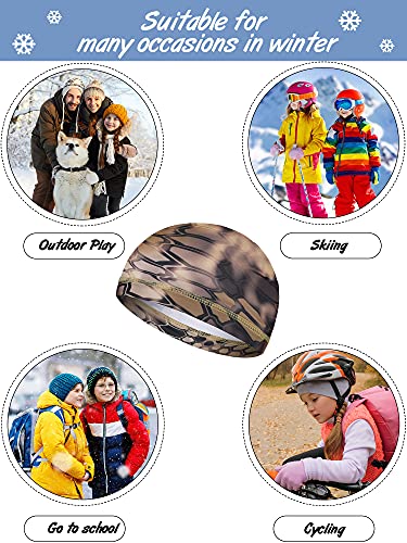 Image of Geyoga 6 Pcs Kids Skull Caps Helmet Liner Hats