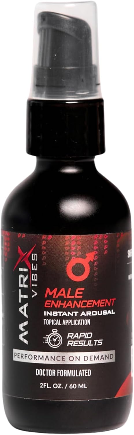 Male Enhancement Instant Arousal Serum - Doctor-Formulated Topical for Immediate Results 60 ml