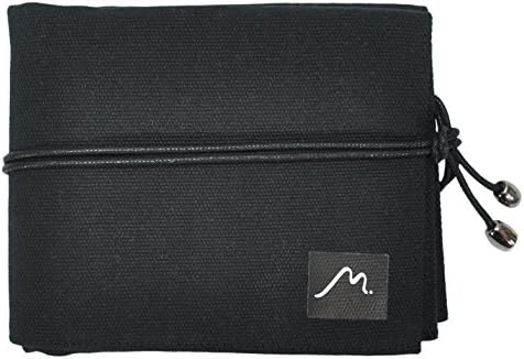 Metier Life Watch Roll for Travel Storage - Canvas and Soft Vegan Suede (Grey/Blue)