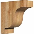 Ekena Millwork COR04X10X10NEW00RWR Corbel, 10"D x 10"H, 4"W Douglas Fir (Rough Sawn)