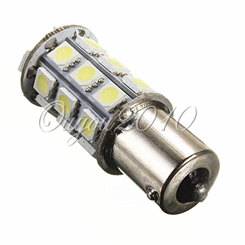 MilanInTheBox 1156 BA15S P21W 27 SMD 5050 LED White Warm White Car Auto Light Source Turn Signal Reverse Brake Bulb Lamp DC12V