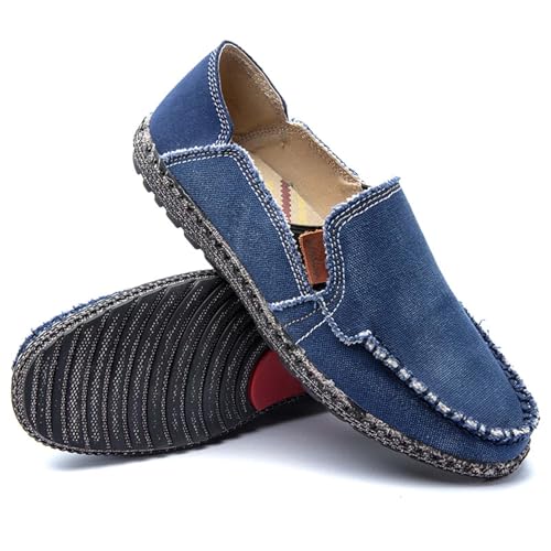 Men's Slip on Deck ShoesCasual Loafer Shoes Walking Shoes2