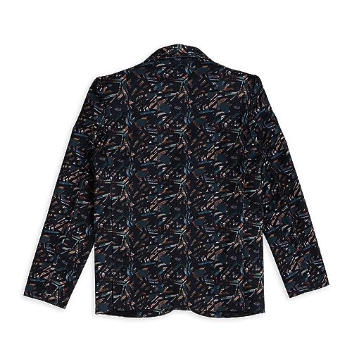 Image of CAVIO Boys Printed Blazer and T-Shirt