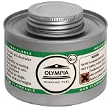 Olympia CB735 Chafing Liquid Fuel, 6 hour, Silver, Pack of 12