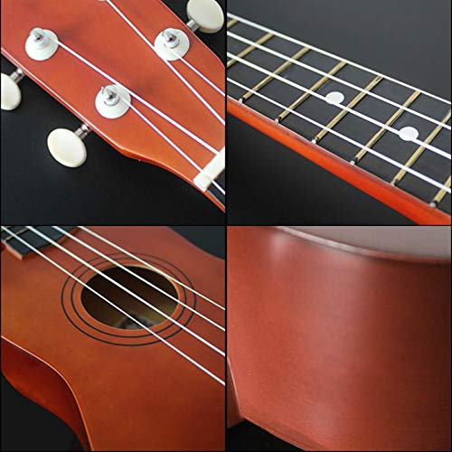 Ukulélé 21 Pouces Soprano Ukulele en Bois de Rose Acoustique 4 Cordes en Nylon Ukulele Guitare Basse for Les Enfants et… - Les Beatles, Paul McCartney, John Lennon, RIngo Starr, George Harrison Ukulélé 21 Pouces Soprano Ukulele en Bois de Rose Acoustique 4 Cordes en Nylon Ukulele Guitare Basse for Les Enfants et… – Image 4