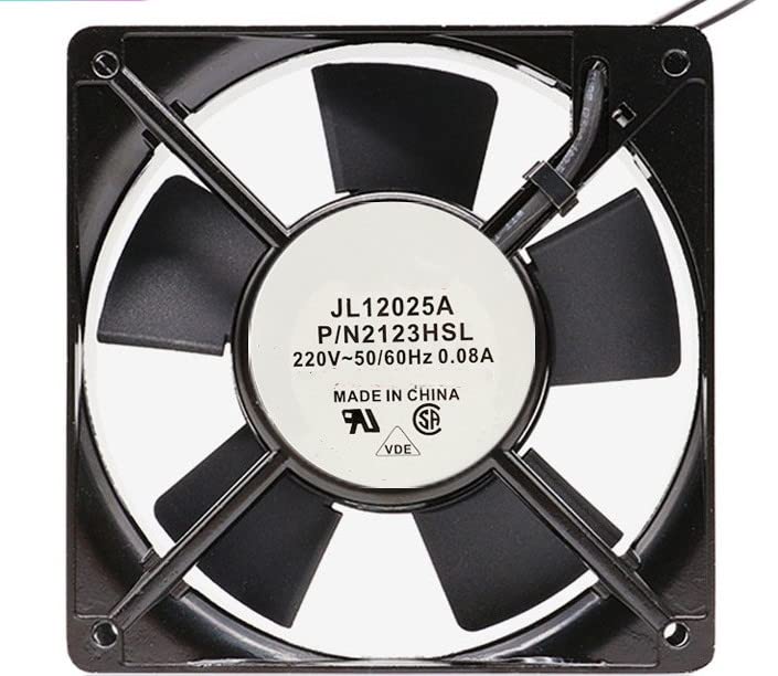 Ventola di raffreddamento 220V 0,08A 12025 120X120X25mm