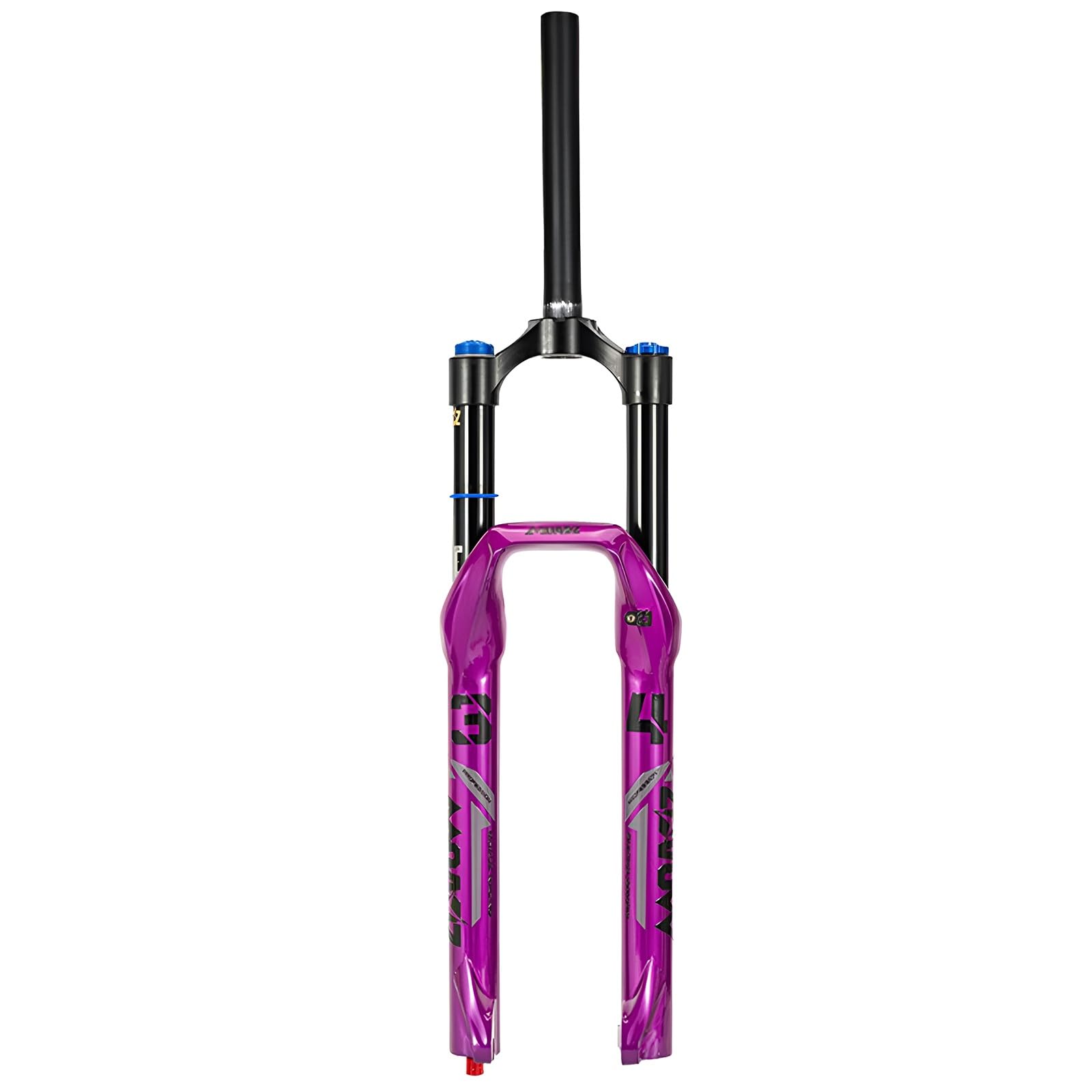 WIQUYBML Mountain Bike Suspension Fork 26in 27.5in Travel 160mm Rebound Adjust Straight/Tapered Tube 28.6mm QR 9mm Manual Lockout Air Forks
