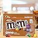 M&M'S Caramel Cold Brew Chocolate Candy, Sharing Size, Resealable Bag, 9.05 oz, Pack of 8