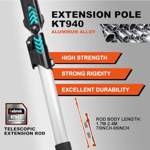 Image of Kebtek Telescopic Extension Pole for Electric Pruning Shear