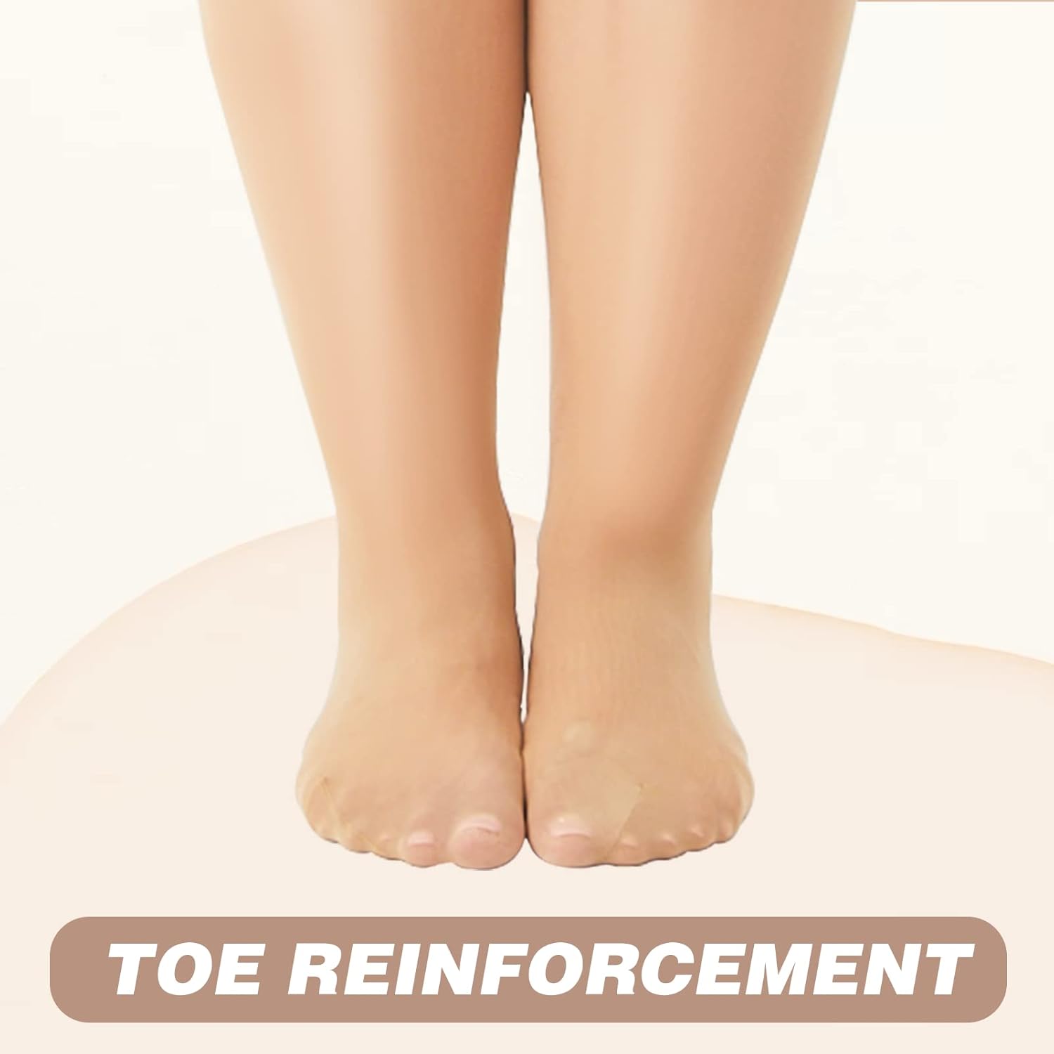 MANZI 2 Pairs Women's Plus Size Oil Shiny Sheer Pantyhose High Waist Shimmer Stockings Nylon Silky Tights - Image 5