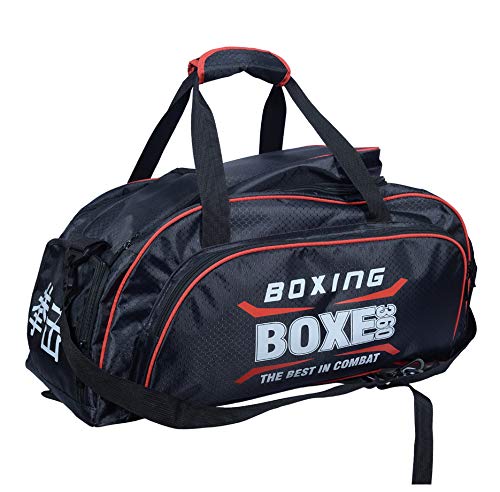 Twister MMA/Boxing Backpack for Gym, School (Black/Red, 60x30x30cm)