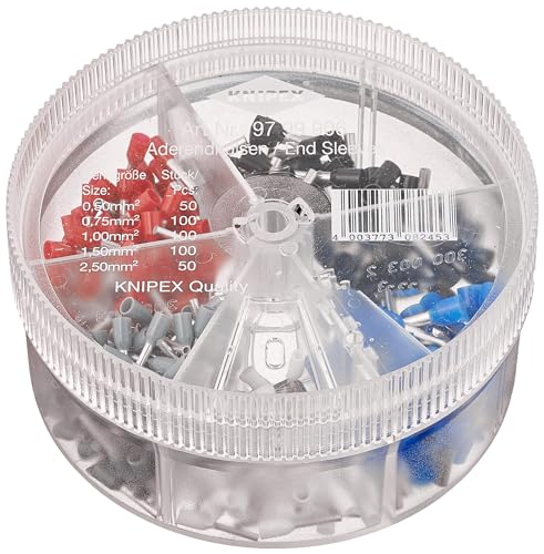 Wire Ferrules with Plastic Collars Assortment