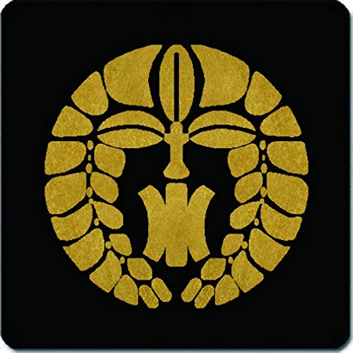 �Ɩ� �}�E�X�p�b�h �����蓡�ɐ��̎��� 15cm x 15cm KM15-0274