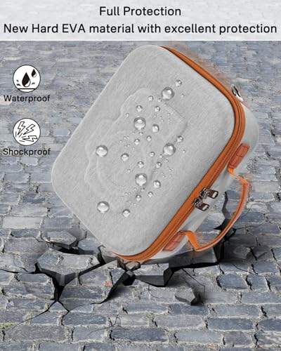 Maleta rígida para cámaras Canon, Sony y Nikon (gris) miniatura 6