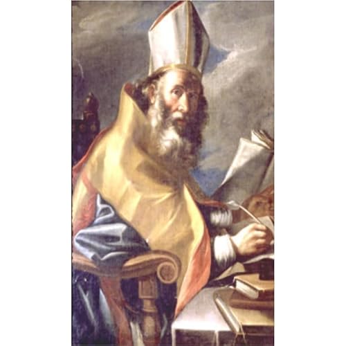 Estampa Religiosa San Ambrosio, Religion/Religious Card