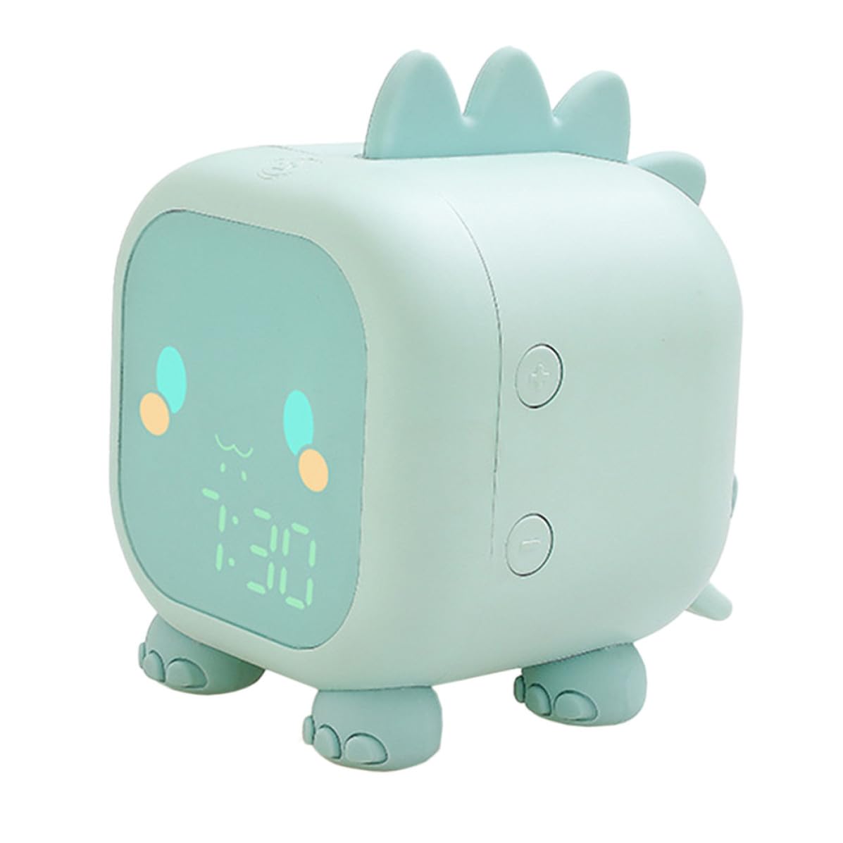 Reloj Despertador Inteligente Entrenador de Sueño, Diseño Animal de Plástico Resistente y Función de Repetición Silenciosa para Habitación Infantil