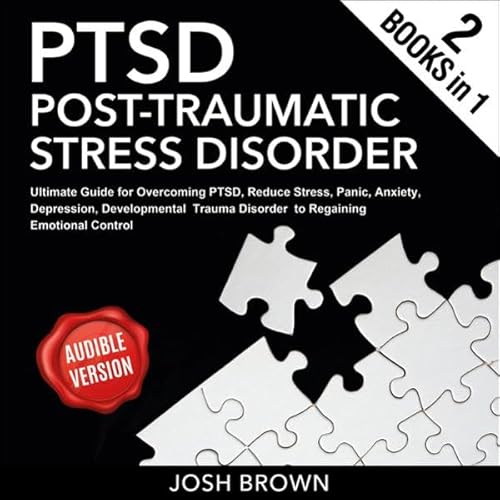PTSD Audiolivro Por Josh Brown capa