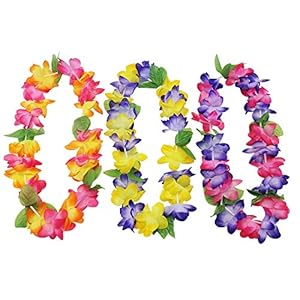 Mahalo Floral Leis : Package of 12 by Oojami Mahalo Floral Leis Package of 12 by Oojami