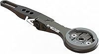 Vista 5 de K-Edge El Sistema de manillar integrado Soporte para computadora de bicicleta para dispositivos GPS Wahoo Negro