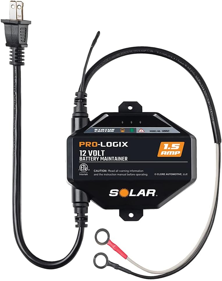 Clore Automotive SOLAR 1002 1.5 Amp 12V Automatic Onboard Battery Charger