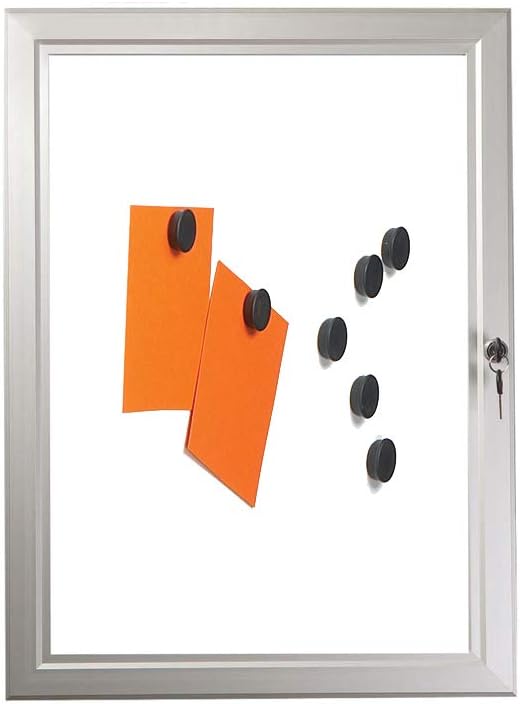 Signware Magnetic Lockable Notice Board (9xA4)