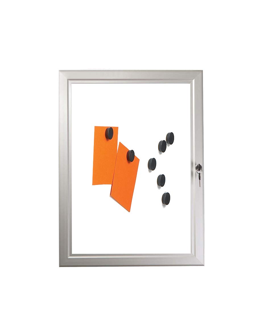 Signware Magnetic Lockable Notice Board (9xA4)