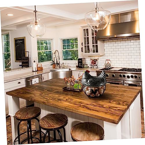 Cesta de hierro para huevos estilo rústico que decora y organiza tu cocina con encanto. 6