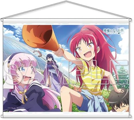 Amazon 神様になった日 ｂ２タペストリー 撮影 アニメ 萌えグッズ 通販